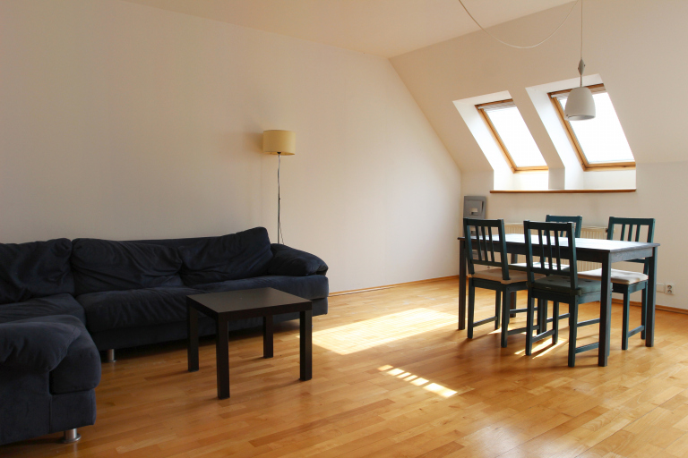 Prostorný byt s terasami, Praha 7 – Troja