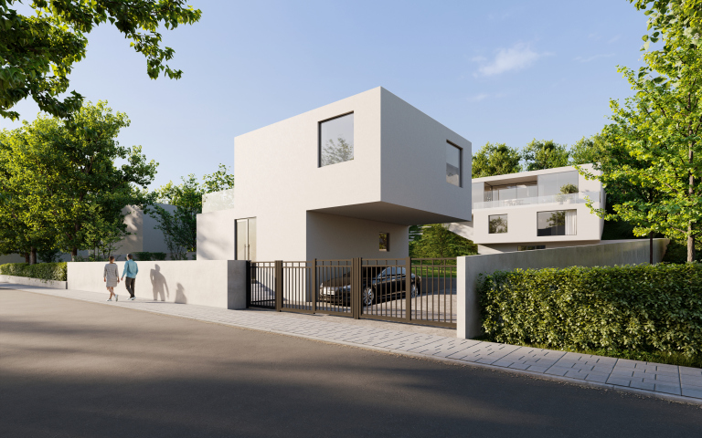 Pozemek s projektem a stavebním povolením, Praha – Zbraslav