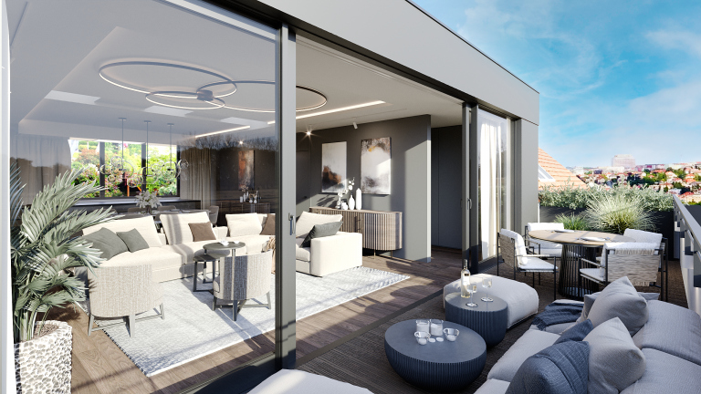 New maisonette, Prague 5 – Smíchov