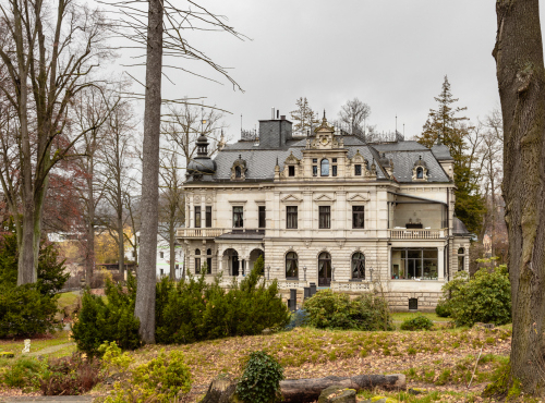 Unique historic Villa Hielle, northern Bohemia