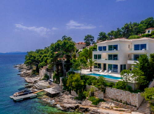 Zahraniční nemovitosti - K pronájmu: Luxusní vila Charm, Chorvatsko – Brač