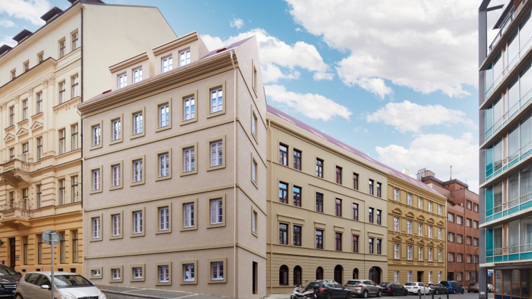 Apartments in the project of a historical group of houses, Prague 2