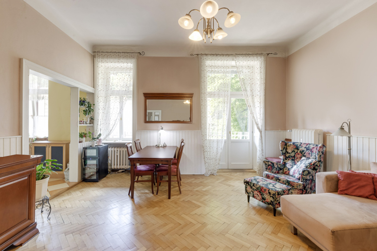 Velkorysý byt 5+1 s terasou, Brno-střed