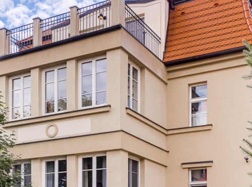Sale - Duplex 4+kk apartment with terraces, Prague 5 - Hřebenky