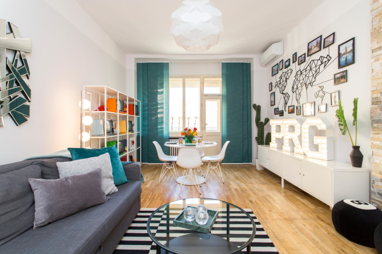 Vybavený byt 2+kk v historickém centru, Praha 1 - Staré Město