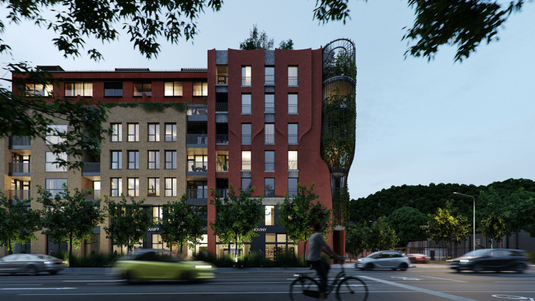 Generous apartment 3+kk with two terraces, Prague 5 - Smichov