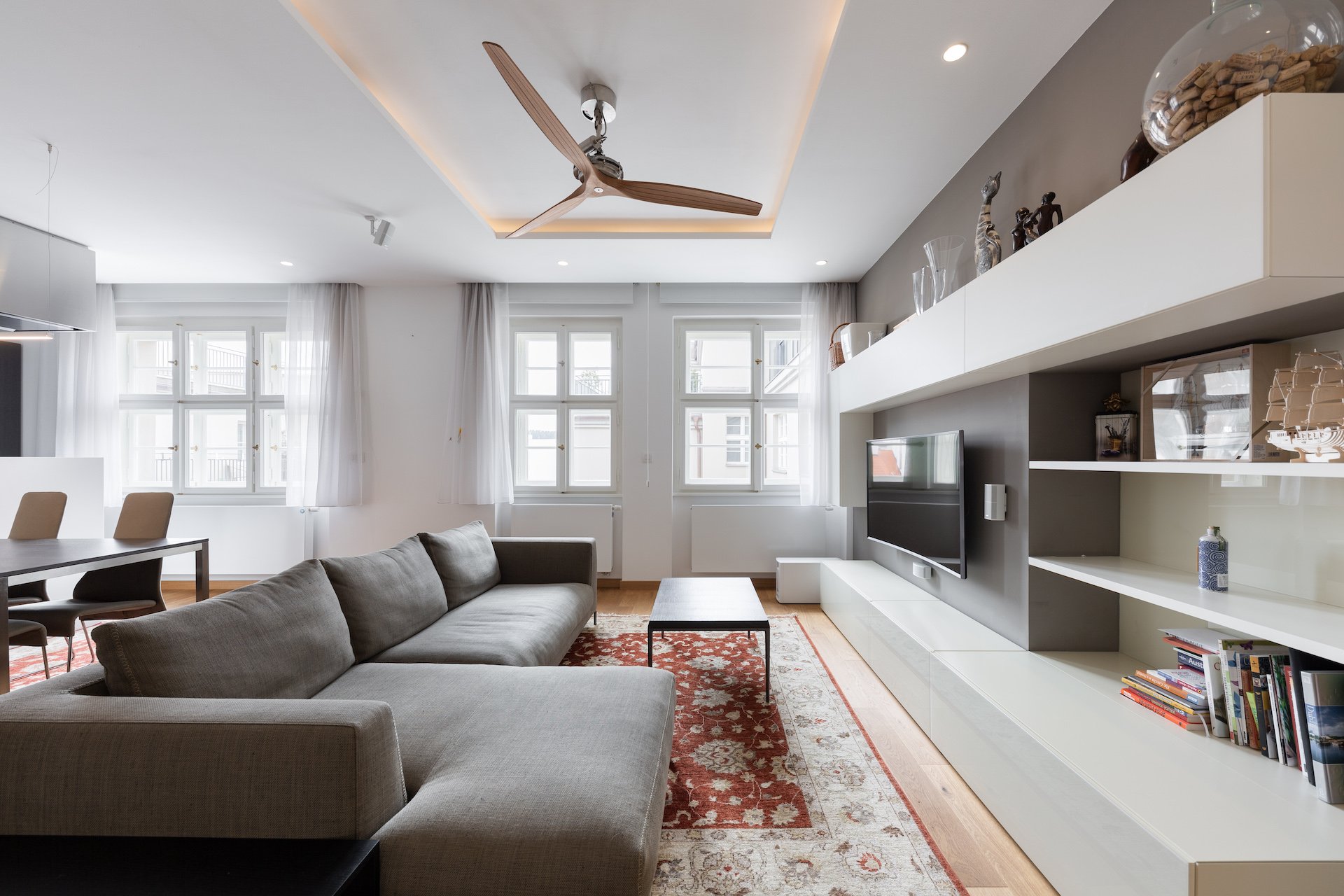 Design two-bedroom apartment with terrace, Prague 1 - Old Town