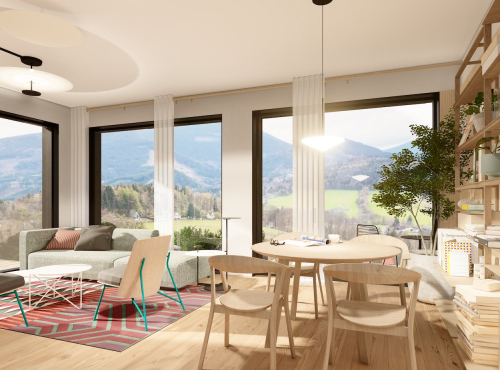 Sale - Exclusive apartments in a residential project, Beskydy - Ostravice