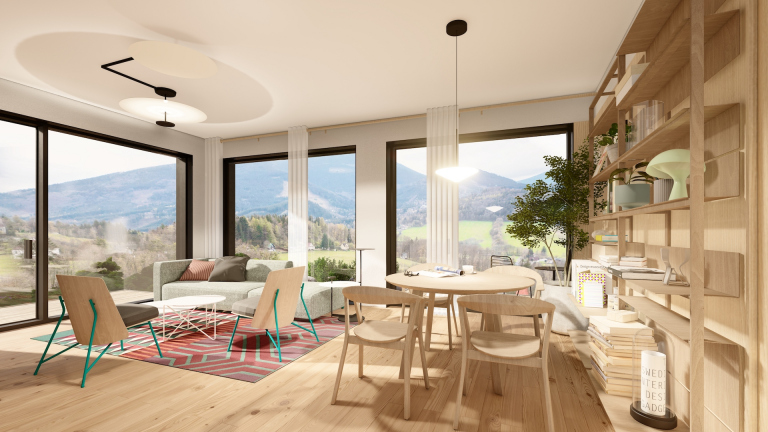 Exkluzivní byty v rezidenčním projektu, Beskydy - Ostravice