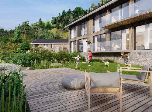 Sale - Exclusive apartments in a residential project, Beskydy - Ostravice