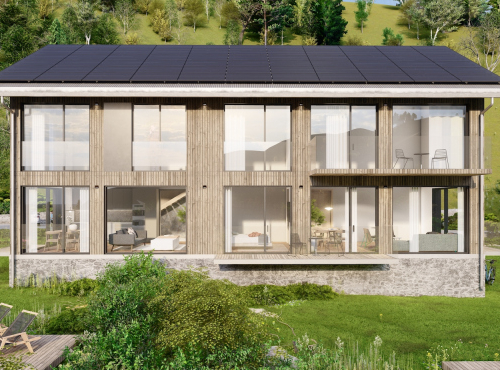 Sale - Exclusive apartments in a residential project, Beskydy - Ostravice