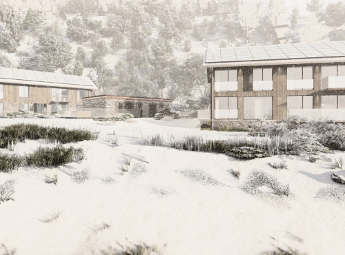 Sale - Exclusive apartments in a residential project, Beskydy - Ostravice