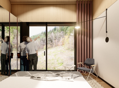 Sale - Exclusive apartments in a residential project, Beskydy - Ostravice