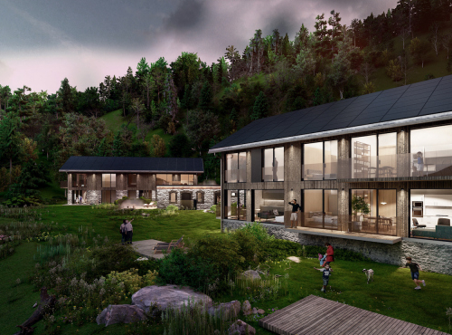 Sale - Exclusive apartments in a residential project, Beskydy - Ostravice