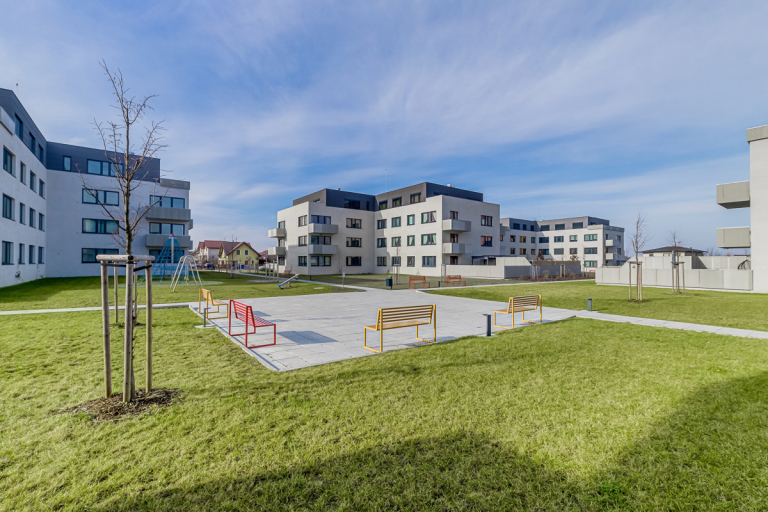 Modern 3+kk apartment in a new building, Prague west - Horoměřice