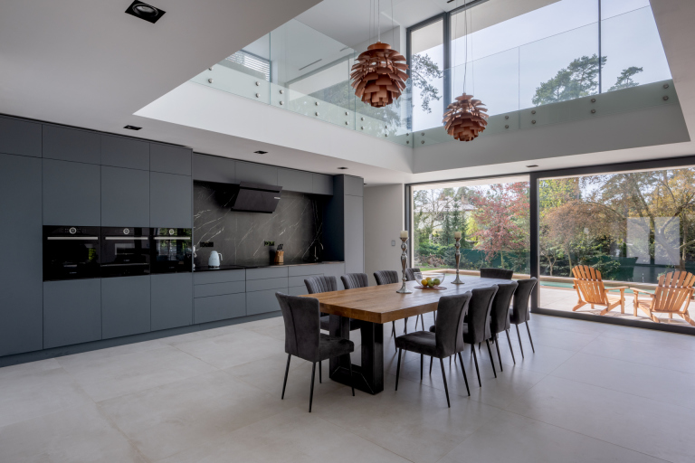 Modern villa with swimming pool, Prague-east, Říčany