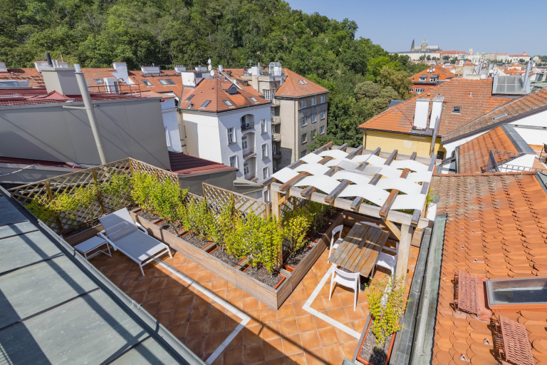 Velkorysý mezonetový byt 5+1, Praha 5 - Malá Strana