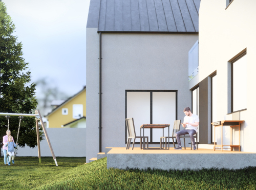 Moderní byty 4+kk v nově vznikajícím projektu, Praha 9 - Běchovice