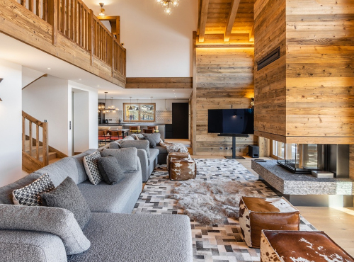 Zahraniční nemovitosti - Moderní chalet s dechberoucími výhledy,  Švýcarsko - Hérémence