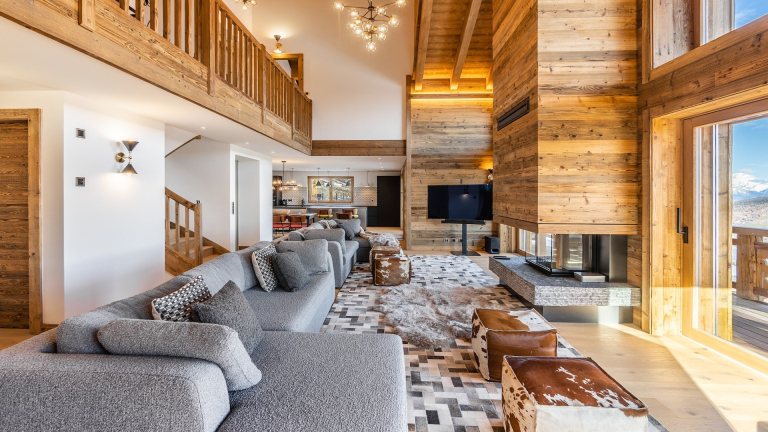 Moderní chalet s dechberoucími výhledy,  Švýcarsko - Hérémence
