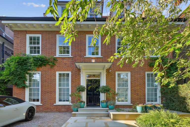 A wonderful house in Wadham Gardens.