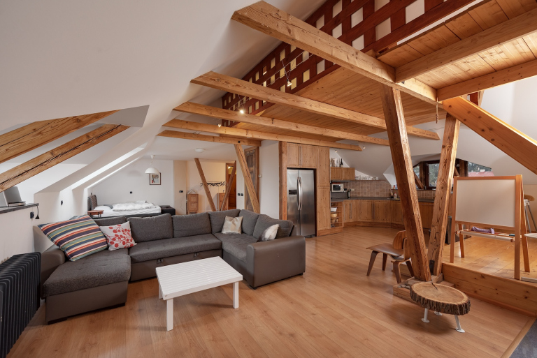 Horský podkrovní byt 4+kk, Krkonoše - Vrchlabí