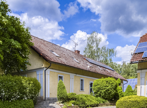 Functionalist four-story villa, Central Bohemia - Kácov