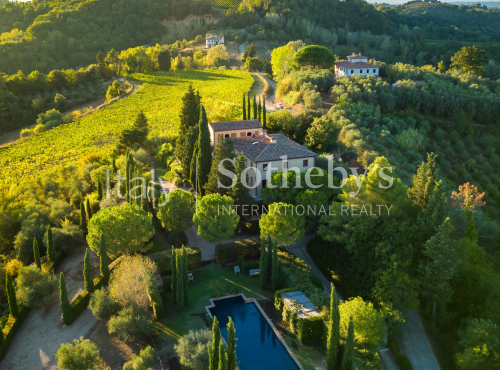 Zahraniční nemovitosti - Historická vila, Itálie - Toskánsko