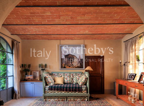 Zahraniční nemovitosti - Historická vila, Itálie - Toskánsko