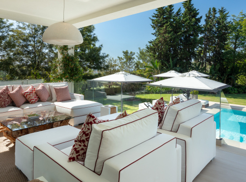 Zahraniční nemovitosti - Vila ve středomořském stylu v Aloha Club de Golf,  Španělsko -  Marbella