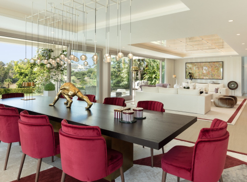 Zahraniční nemovitosti - Vila ve středomořském stylu v Aloha Club de Golf,  Španělsko -  Marbella