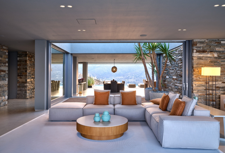 Moderní Vila Azurine, Řecko - Ios