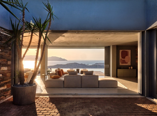 Zahraniční nemovitosti - Moderní Vila Azurine, Řecko - Ios