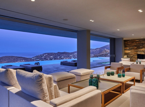 Zahraniční nemovitosti - Moderní Vila Azurine, Řecko - Ios