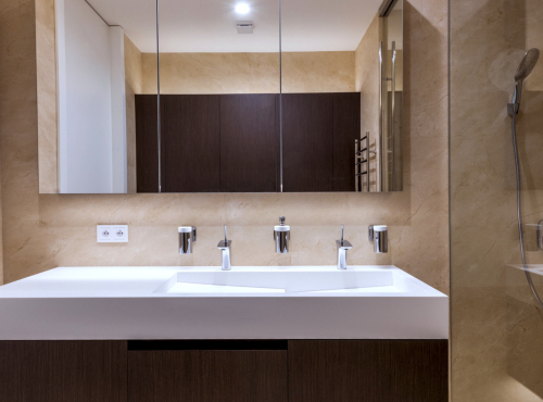 Pronájem - Moderní penthouse 4+kk s terasami, Praha 2 - Vinohrady