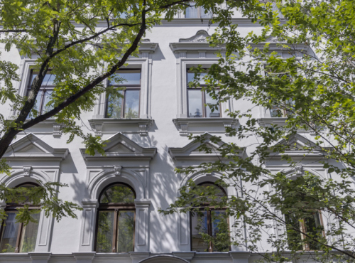 Pronájem - Moderní penthouse 4+kk s terasami, Praha 2 - Vinohrady