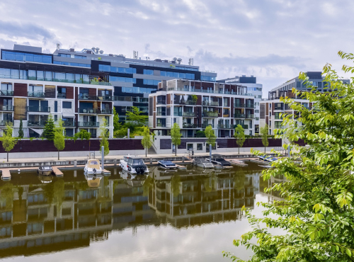 Moderní byt v rezidenci Dock Marina Boulevard, Praha 8 - Libeň