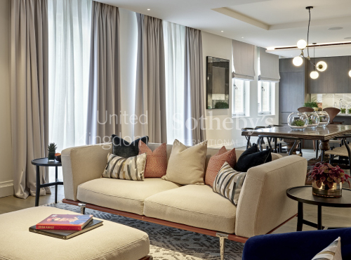 Zahraniční nemovitosti - Mimořádný byt, Velká Británie - Knightsbridge