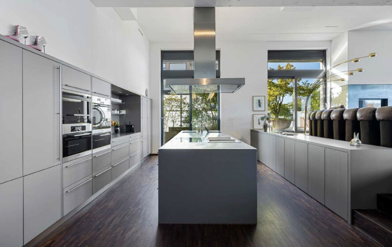 Velkorysý byt s výhledem na jezero, Švýcarsko - Horgen