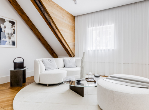 Sale - Design 3+kk apartment, Prague 8 - Karlín