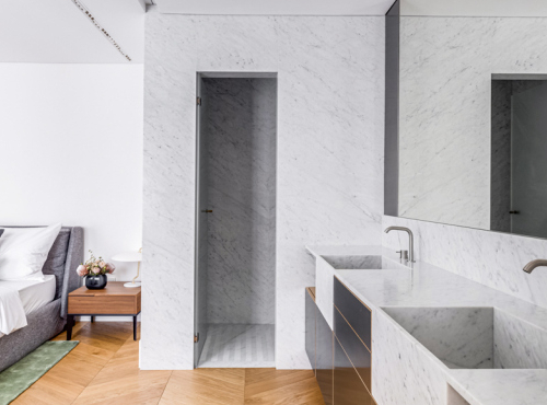 Sale - Design 3+kk apartment, Prague 8 - Karlín