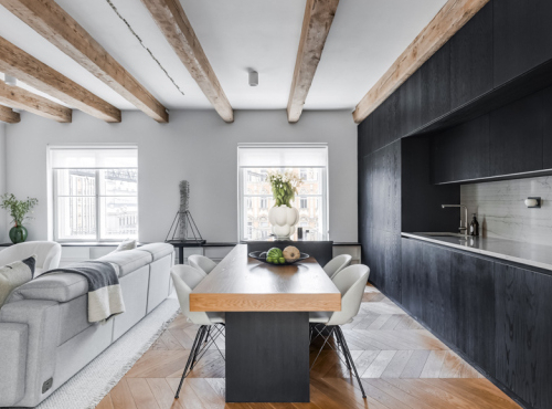 Sale - Design 3+kk apartment, Prague 8 - Karlín