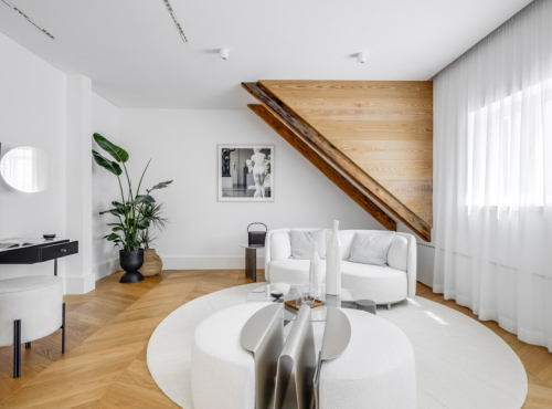 Sale - Design 3+kk apartment, Prague 8 - Karlín