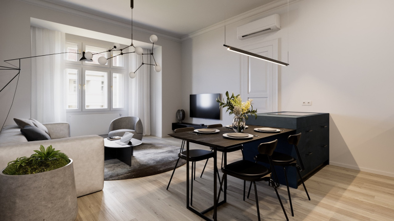 Elegantní 2+kk byt, Praha 10 - Vršovice