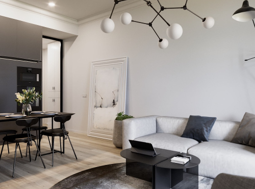 Elegant 2+kk apartment, Prague 10 - Vršovice