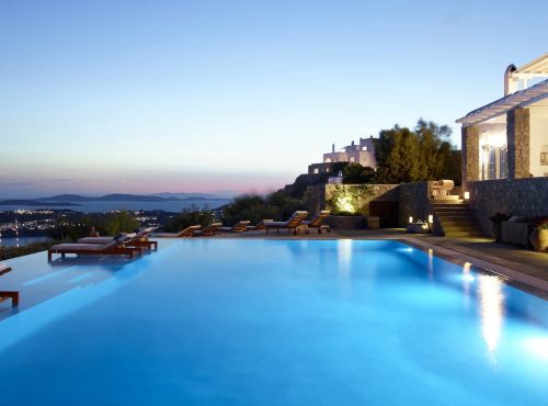 Zahraniční nemovitosti - Vila Celestial, Řecko - Mykonos