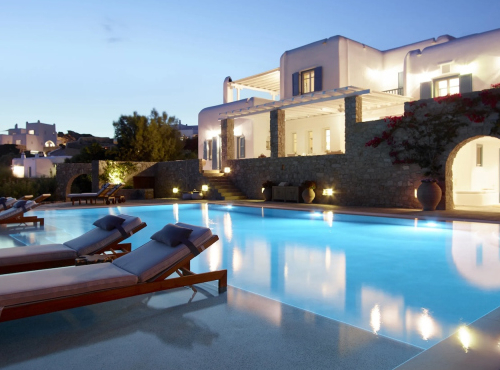 Zahraniční nemovitosti - Vila Celestial, Řecko - Mykonos