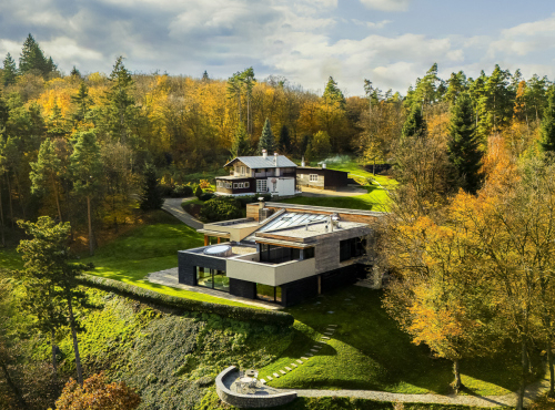 Jedinečná moderní vila, Středočeský kraj - Davle