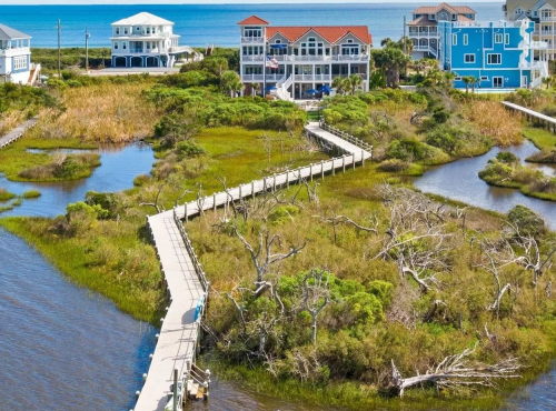Zahraniční nemovitosti - Mimořádná vila na pobřeží, USA - Severní Karolína
