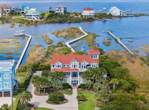 Zahraniční nemovitosti - Mimořádná vila na pobřeží, USA - Severní Karolína